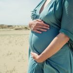 Clear Blue Pregnancy Test Faint Positive Indicating light positive result on Clear Blue test